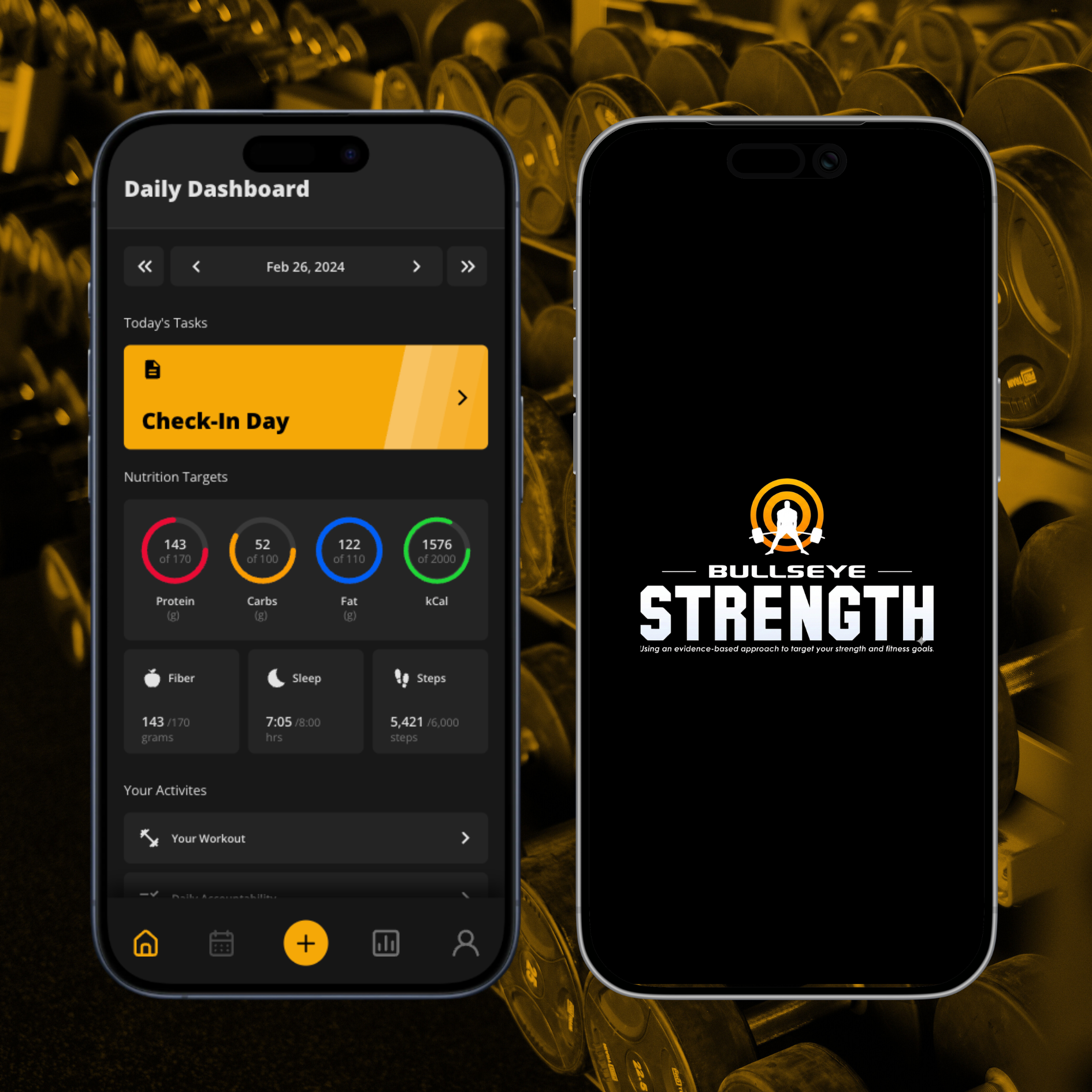 Bullseye Strength App